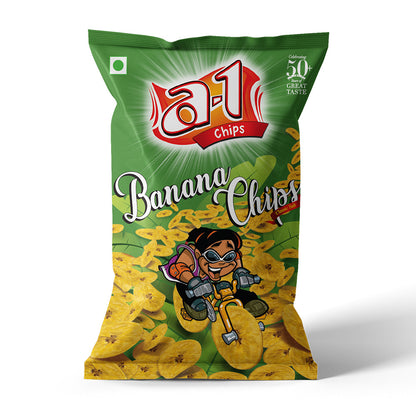A1 Banana Chips Classic Salt (Pack of 5)