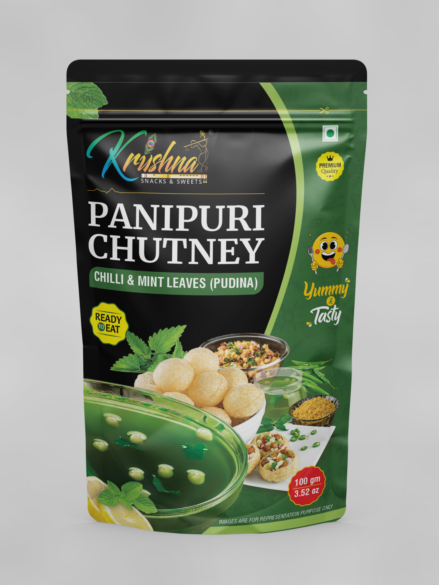 Krushna Panipuri Chutney (Pack of 3)