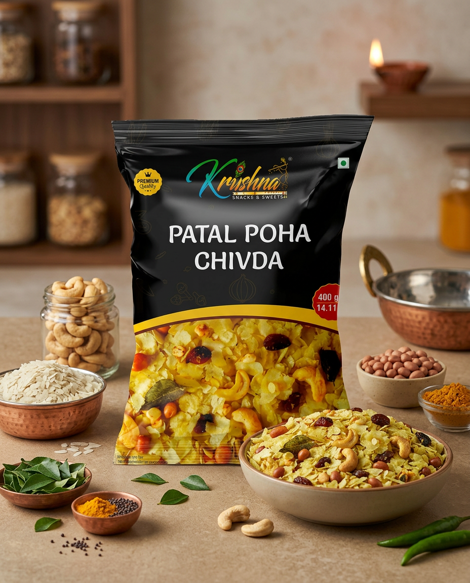 Krushna Thin (Patal) Poha Chivda