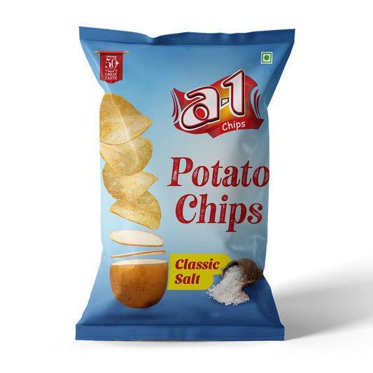 A1 Potato Chips Salt (Pack of 2)