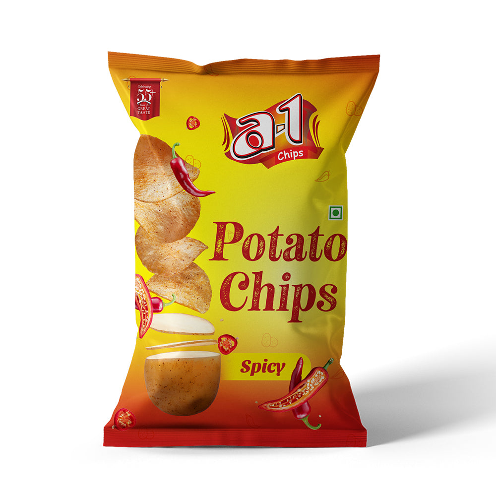 A1 Potato Chips Spicy (Pack of 2)