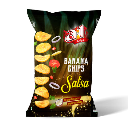 A1 Banana Chips Salsa masala (Pack of 2)