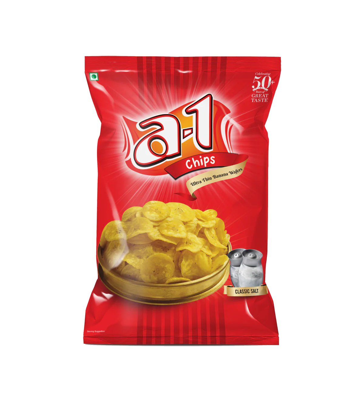 A1 Ultra- thin Banana Wafers (Pack of 2)